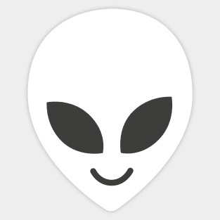 Cheeky Alien Sticker